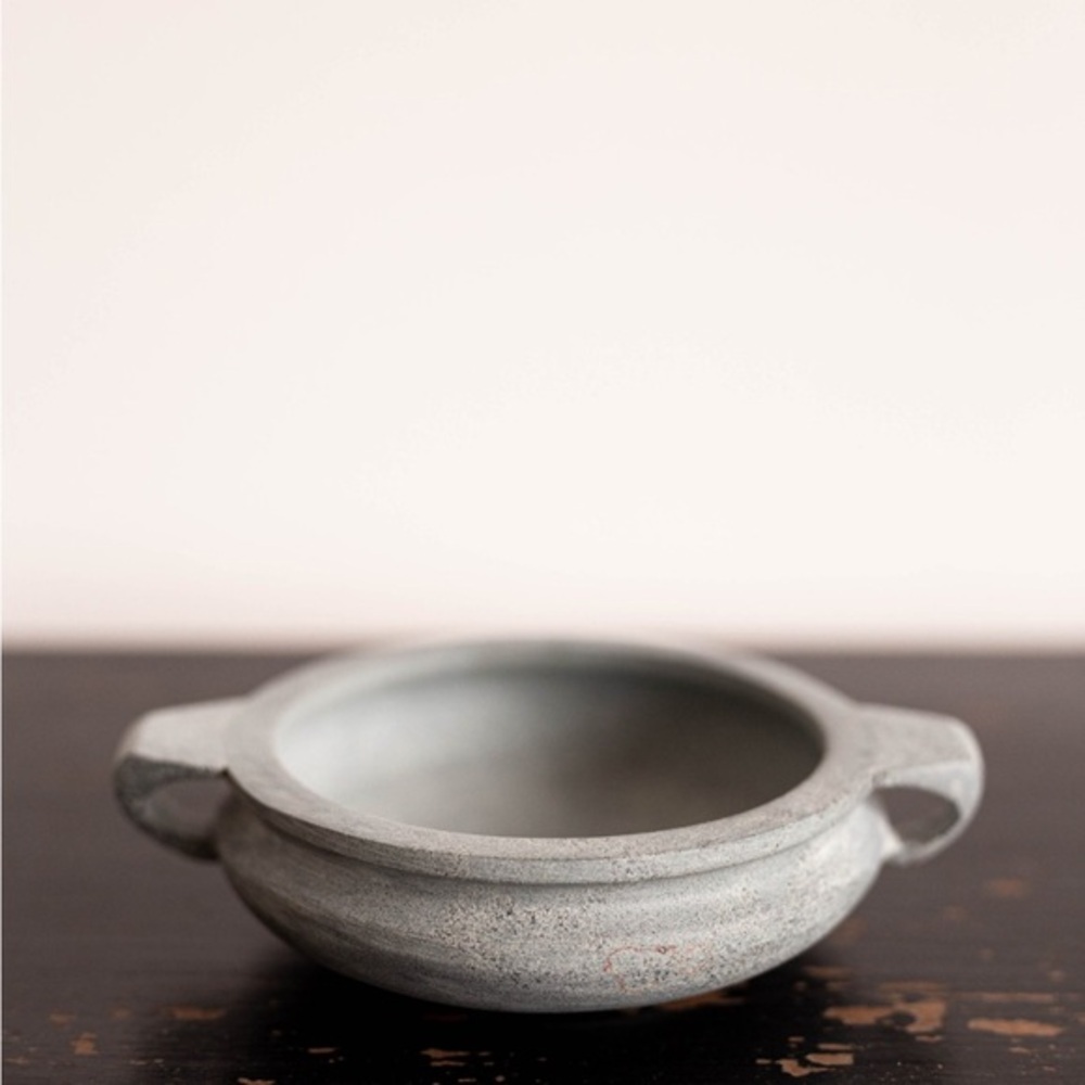 Gray Stoneware Bowl